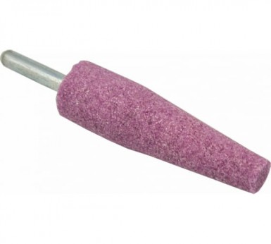 Шарошка абразивная, оксид алюминия, коническая 20 х 63 мм, пос.6мм, Практика -  магазин крепежа «ТАТМЕТИЗ»