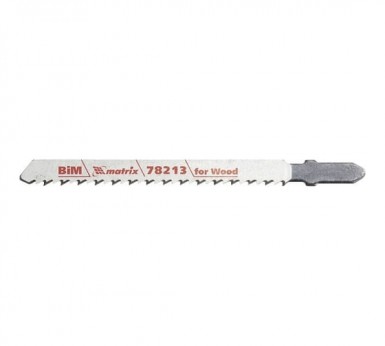 Пилки для электролобзика по дереву, 3 шт. T101BRF, 75 x 2, 5мм, обр. зуб, Bim MATRIX Professional -  магазин крепежа «ТАТМЕТИЗ»