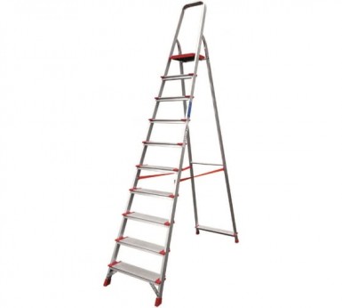 Стремянка10 ступеней, алюминиевая, NV |  «ТАТМЕТИЗ» Стремянка10 ступеней, алюминиевая, NV -  магазин «ТАТМЕТИЗ»