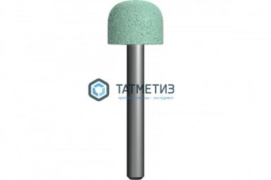 Шарошка абразивная, карбид кремниевая, закругленная 19 х 16 мм, пос.6мм, Практика -  магазин крепежа «ТАТМЕТИЗ»