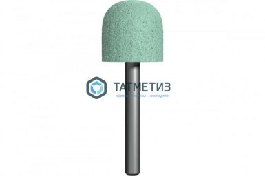 Шарошка абразивная, карбид кремниевая, закругленная 25 х 25 мм, пос.6мм, Практика -  магазин крепежа «ТАТМЕТИЗ»