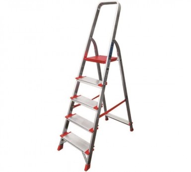 Стремянка 5 ступеней, алюминиевая, шир. ступени 130 мм NV |  «ТАТМЕТИЗ» Стремянка 5 ступеней, алюминиевая, шир. ступени 130 мм NV -  магазин «ТАТМЕТИЗ»