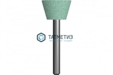 Шарошка абразивная, карбид кремниевая, трапецивидная 25 х 16 мм, пос.6мм, Практика -  магазин крепежа «ТАТМЕТИЗ»