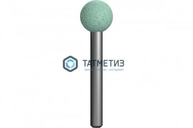 Шарошка абразивная, карбид кремния, шарообразная 16 мм, пос.6мм, Практика -  магазин крепежа «ТАТМЕТИЗ»