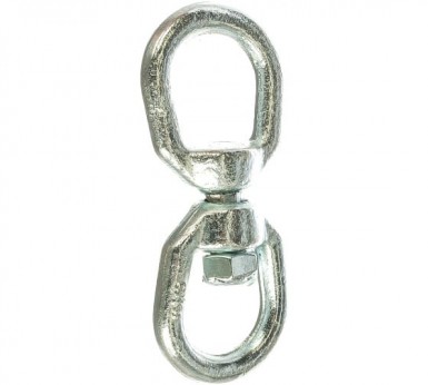 Вертлюг петля-петля (никель) 10 |  «ТАТМЕТИЗ» Вертлюг петля-петля (никель) 10 -  магазин «ТАТМЕТИЗ»