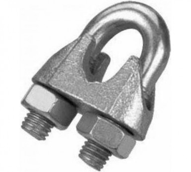 Зажим троса DIN 741 22 (50) |  «ТАТМЕТИЗ» Зажим троса DIN 741 22 (50) -  магазин «ТАТМЕТИЗ»