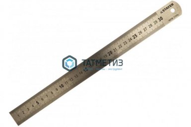 Линейка STAYER "PROFI" нержавеющая, двухсторонняя гравированная шкала, 0,3м |  «ТАТМЕТИЗ» Линейка STAYER "PROFI" нержавеющая, двухсторонняя гравированная шкала, 0,3м -  магазин «ТАТМЕТИЗ»
