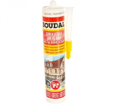 Герметик силиконовый SOUDAL универсальный прозрачный 300 мл 15 |  «ТАТМЕТИЗ» Герметик силиконовый SOUDAL универсальный прозрачный 300 мл 15 -  магазин «ТАТМЕТИЗ»
