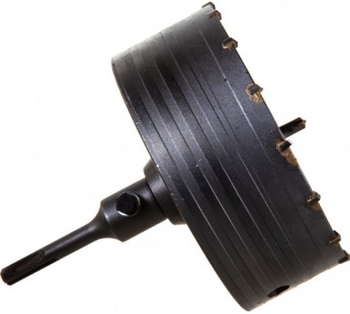 Коронка буровая по бетону 150 мм, в сборе, SDS+ Hardcore |  «ТАТМЕТИЗ» Коронка буровая по бетону 150 мм, в сборе, SDS+ Hardcore -  магазин «ТАТМЕТИЗ»