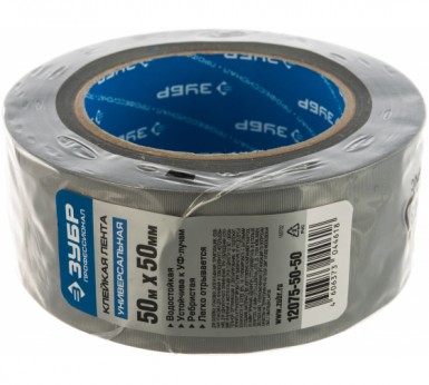 Лента ЗУБР "ЭКСПЕРТ" клеящая металлизированная, 50мм х 50м |  «ТАТМЕТИЗ» Лента ЗУБР "ЭКСПЕРТ" клеящая металлизированная, 50мм х 50м -  магазин «ТАТМЕТИЗ»