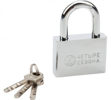 Замок навесной 60мм, серия сталь 4 СЕЗОНА |  «ТАТМЕТИЗ» Замок навесной 60мм, серия сталь 4 СЕЗОНА -  магазин «ТАТМЕТИЗ»