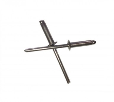 Заклепка 3,2 х 12 вытяжная нерж А4/А4 DIN 7337 |  «ТАТМЕТИЗ» Заклепка 3,2 х 12 вытяжная нерж А4/А4 DIN 7337 -  магазин «ТАТМЕТИЗ»