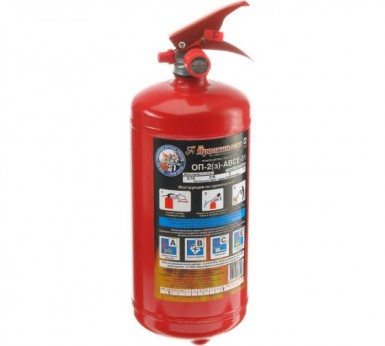 Огнетушитель порошковый ОП-2 (з) АВСЕ-Ярпожинвест |  «ТАТМЕТИЗ» Огнетушитель порошковый ОП-2 (з) АВСЕ-Ярпожинвест -  магазин крепежа «ТАТМЕТИЗ»