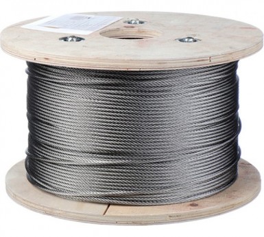 Трос ср.мягкости  ART 8379 7х7 А2 нержавейка   2мм (100 м/бух) |  «ТАТМЕТИЗ» Трос ср.мягкости  ART 8379 7х7 А2 нержавейка   2мм (100 м/бух) -  магазин «ТАТМЕТИЗ»