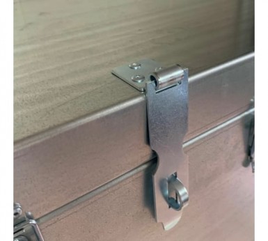 Накладка дверная НД1 (L-125 мм), цинк |  «ТАТМЕТИЗ» Накладка дверная НД1 (L-125 мм), цинк -  магазин «ТАТМЕТИЗ»