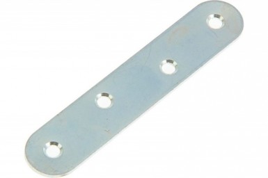 Пластина крепежная  ПК 100 мм, цинк |  «ТАТМЕТИЗ» Пластина крепежная  ПК 100 мм, цинк -  магазин «ТАТМЕТИЗ»
