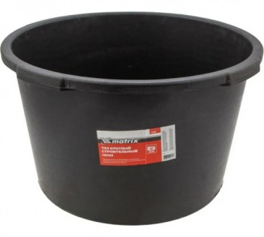 Таз круглый строительный усиленный, 60 л// Matrix |  «ТАТМЕТИЗ» Таз круглый строительный усиленный, 60 л// Matrix -  магазин «ТАТМЕТИЗ»