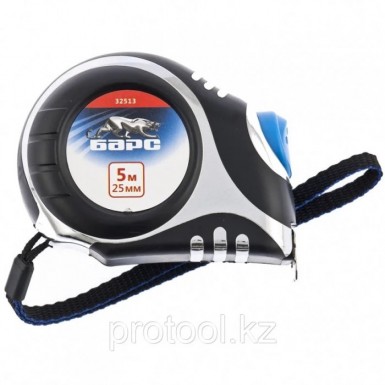 Рулетка Платинум, 5 м х 25 мм, утолщенное полотно, автоматическая фиксация// БАРС |  «ТАТМЕТИЗ» Рулетка Платинум, 5 м х 25 мм, утолщенное полотно, автоматическая фиксация// БАРС -  магазин «ТАТМЕТИЗ»