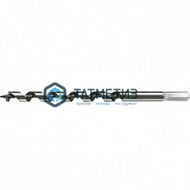 Сверло по дереву, спираль Левиса  8х230 мм, 6-гранный хвостовик// MATRIX -  магазин крепежа «ТАТМЕТИЗ»