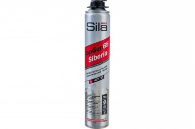 Пена монтажная проф Sila Pro SIBERIA ЗИМНЯЯ TopGun 65 850 мл /12 |  «ТАТМЕТИЗ» Пена монтажная проф Sila Pro SIBERIA ЗИМНЯЯ TopGun 65 850 мл /12 -  магазин «ТАТМЕТИЗ»