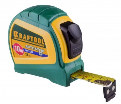 Рулетка KRAFTOOL "EXPERT", автостоп, двусторон шкала с нейлон покрытием, двухкомп корпус, 5мх25мм |  «ТАТМЕТИЗ» Рулетка KRAFTOOL "EXPERT", автостоп, двусторон шкала с нейлон покрытием, двухкомп корпус, 5мх25мм -  магазин «ТАТМЕТИЗ»
