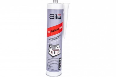 Герметик полиуретановый SILA PRO PU Sealant HM 280 Black высокомод.ЧЕРНЫЙ RAL 9005 280 мл / 12 -  магазин «ТАТМЕТИЗ»