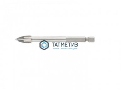 Сверло по керамике  5 мм, крестовая пластинка, шестигр. хвостовик // БАРС |  «ТАТМЕТИЗ» Сверло по керамике  5 мм, крестовая пластинка, шестигр. хвостовик // БАРС -  магазин «ТАТМЕТИЗ»