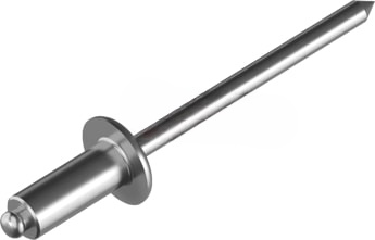 Заклепка 4, 8 х 14 16 вытяжная с шир.бортиком нерж А2 А2 DIN 7337 |  «ТАТМЕТИЗ» Заклепка 4, 8 х 14 16 вытяжная с шир.бортиком нерж А2 А2 DIN 7337 -  магазин «ТАТМЕТИЗ»