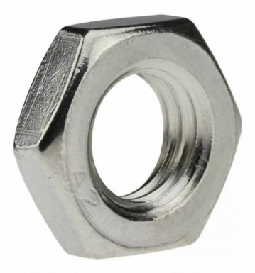 Гайка шестигранная низкая ДИН 439 А2 BM12 |  «ТАТМЕТИЗ» Гайка шестигранная низкая ДИН 439 А2 BM12 -  магазин «ТАТМЕТИЗ»