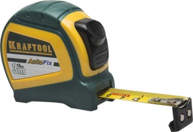Рулетка KRAFTOOL "EXPERT", автостоп, двусторон шкала с нейлон покрытием, обрезин крюк с магнитом, двухк |  «ТАТМЕТИЗ» Рулетка KRAFTOOL "EXPERT", автостоп, двусторон шкала с нейлон покрытием, обрезин крюк с магнитом, двухк -  магазин «ТАТМЕТИЗ»