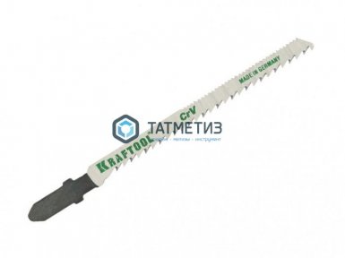 Пилки KRAFTOOL T101BR, для эл/лобзика, Cr-V, по дереву, фанере, ламинату, обратный рез, EU-хвост. -  магазин крепежа «ТАТМЕТИЗ»