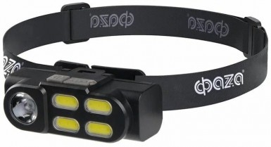 Фонарь налобный аккум. AccuFH6-4COB/L3W 3Вт XPE+4 COB 1200мАч ближн./дальн.свет 4 режима IP20 ФАZА |  «ТАТМЕТИЗ» Фонарь налобный аккум. AccuFH6-4COB/L3W 3Вт XPE+4 COB 1200мАч ближн./дальн.свет 4 режима IP20 ФАZА -  магазин «ТАТМЕТИЗ»