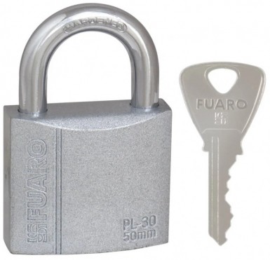 Замок навесной 50мм FUARO 3 ключа |  «ТАТМЕТИЗ» Замок навесной 50мм FUARO 3 ключа -  магазин «ТАТМЕТИЗ»