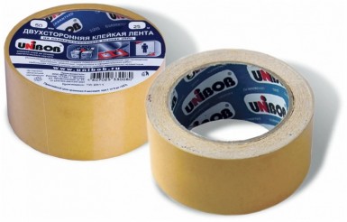 Лента клеящая двусторонняя, 50 х 25, на полипропиленовой основе UNIBOB |  «ТАТМЕТИЗ» Лента клеящая двусторонняя, 50 х 25, на полипропиленовой основе UNIBOB -  магазин «ТАТМЕТИЗ»