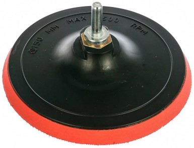 Тарелка опорная для дрели и УШМ с липучкой, 150 мм MATRIX |  «ТАТМЕТИЗ» Тарелка опорная для дрели и УШМ с липучкой, 150 мм MATRIX -  магазин «ТАТМЕТИЗ»