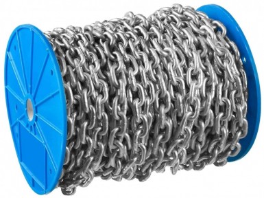 Цепь DIN 766 кор.зв. оц. 3  (120 м/бух) Z |  «ТАТМЕТИЗ» Цепь DIN 766 кор.зв. оц. 3  (120 м/бух) Z -  магазин «ТАТМЕТИЗ»