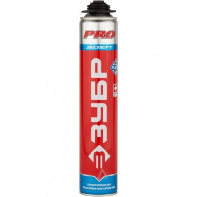 Пена ЗУБР "ЭКСПЕРТ" ПРО В1 профессиональная, для монтажного пистолета, всесезонная, 750мл |  «ТАТМЕТИЗ» Пена ЗУБР "ЭКСПЕРТ" ПРО В1 профессиональная, для монтажного пистолета, всесезонная, 750мл -  магазин «ТАТМЕТИЗ»