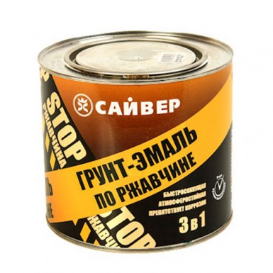Грунт-эмаль по ржавчине ХВ 3 в 1 Сайвер ЗЕЛЕНАЯ  20 кг |  «ТАТМЕТИЗ» Грунт-эмаль по ржавчине ХВ 3 в 1 Сайвер ЗЕЛЕНАЯ  20 кг -  магазин «ТАТМЕТИЗ»