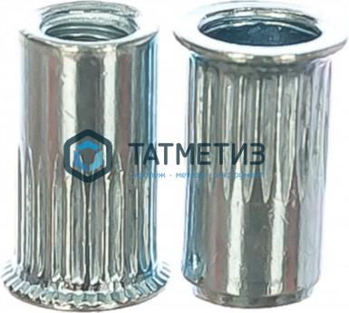 Заклепка резьбовая плоский уменьшенный фланец М 4  (1500 шт/уп) RC |  «ТАТМЕТИЗ» Заклепка резьбовая плоский уменьшенный фланец М 4  (1500 шт/уп) RC -  магазин крепежа «ТАТМЕТИЗ»