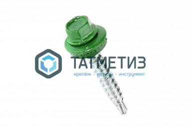 Саморез окраш.кров. 5,5х25 /6029/  (250 шт/уп) ТК |  «ТАТМЕТИЗ» Саморез окраш.кров. 5,5х25 /6029/  (250 шт/уп) ТК -  магазин крепежа «ТАТМЕТИЗ»