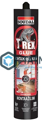 Клей монтажный T-REX "Моментальная схватываемость" red 310 мл 12 Клей монтажный T-REX "Моментальная схватываемость" red 310 мл 12