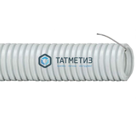 Гофротруба ПВХ с зондом 32мм (25м) IEK Гофротруба ПВХ с зондом 32мм (25м) IEK