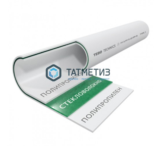 Труба TEBO 25 SDR6 стекловолокно Труба TEBO 25 SDR6 стекловолокно