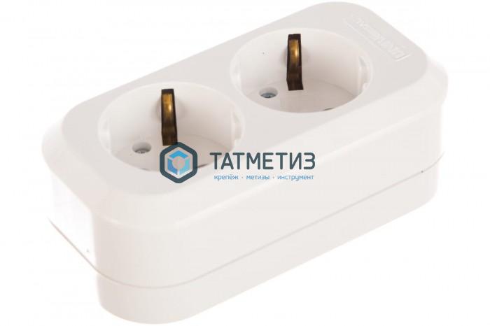 Колодка удлинителя 2-м с/з АВС-пл. UNIVersal E302 Колодка удлинителя 2-м с/з АВС-пл. UNIVersal E302