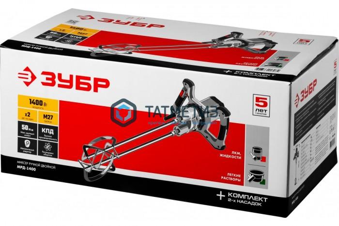 Миксер строительный ЗУБР МРД-1400, 1400 Вт, двойной, 0-520 об/мин, перемешивание "сверху-вниз" Миксер строительный ЗУБР МРД-1400, 1400 Вт, двойной, 0-520 об/мин, перемешивание "сверху-вниз"