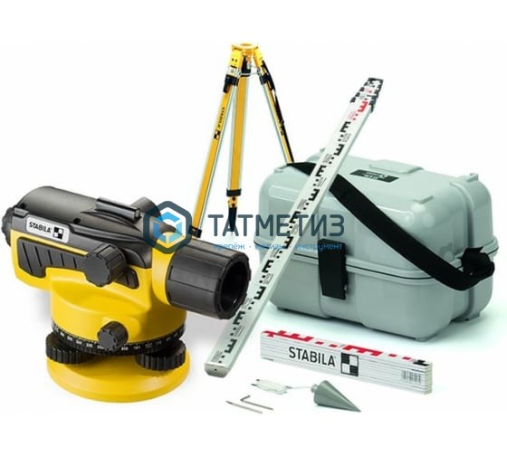 Нивелир оптический STABILA OLS 26 + штатив BST-S + рейка TNL 500см Нивелир оптический STABILA OLS 26 + штатив BST-S + рейка TNL 500см