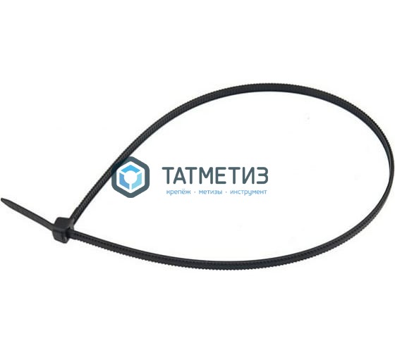 Хомут-стяжка нейлон  350 х 4,8  (100 шт/уп)  REXANT черный Хомут-стяжка нейлон  350 х 4,8  (100 шт/уп)  REXANT черный