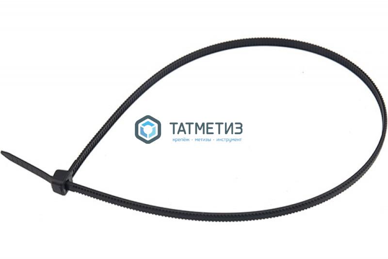 Хомут-стяжка нейлон  500 х 7,6  (100 шт/уп)  REXANT черный Хомут-стяжка нейлон  500 х 7,6  (100 шт/уп)  REXANT черный