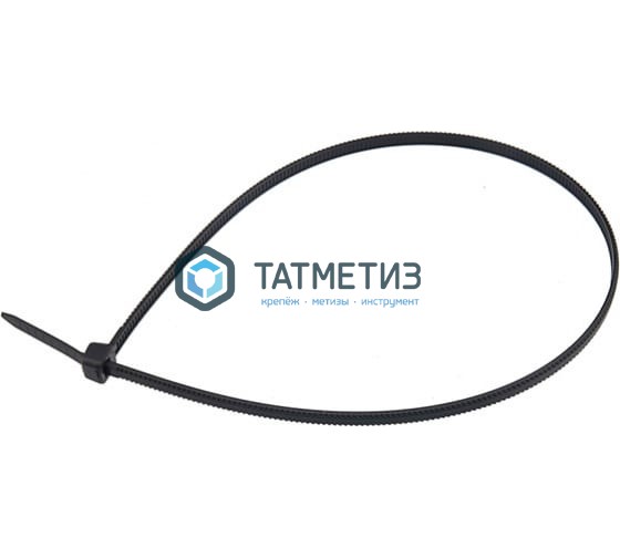 Хомут-стяжка нейлон 500 х 7, 6 (100) REXANT черный Хомут-стяжка нейлон 500 х 7, 6 (100) REXANT черный