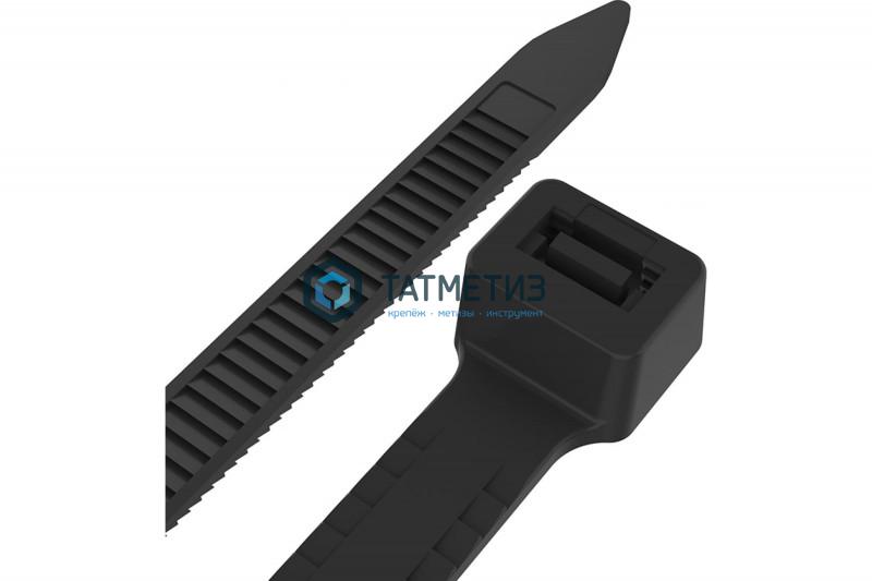 Хомут-стяжка нейлон  500 х 7,6  (100 шт/уп)  REXANT черный Хомут-стяжка нейлон  500 х 7,6  (100 шт/уп)  REXANT черный